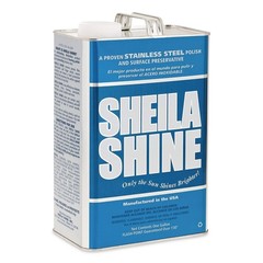 Sheila Shine SSCA128 1 gal Low VOC Stainless Steel Cleaner & Polish (4/CT) New