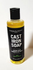 CARON & DOUCET Cuisine Cast Iron Soap 100% Natural 8 fl oz NEW & SEALED!!!