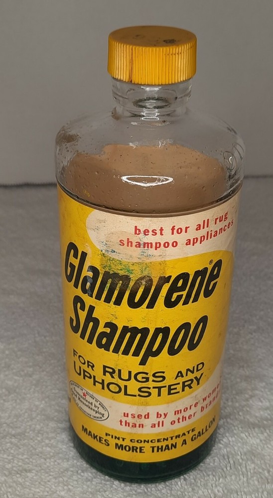 Vintage Glamorene Shampoo for Rugs & Upholstery
