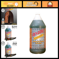 Oxy-Gone Rust Remover & Metal Treatment – 1 Gallon (128 oz) for Rust Repair & Su