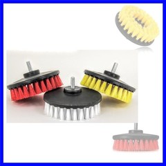 3pc Carpet Mat 5″ Round Brush w/Power Drill Attachment Car Care & Detailing Tool