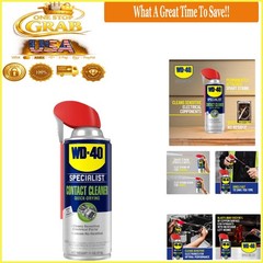 Specialist Contact Cleaner Spray 11 oz. Electrical Equipment, Residue-Free, F…