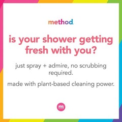 Method Daily Shower Spray Cleaner, Eucalyptus Mint, For Showers, Tile, Fixtur…