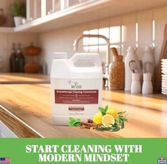 Natural Aromatherapy Multi-Surface Cleaner – 32 oz, Non-Toxic, Biodegradable