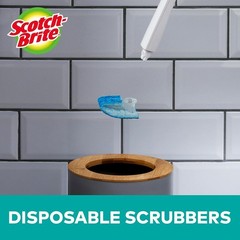 30 Pack Scotch-Brite Disposable Toilet Scrubber Refills 10 Count Each For Toilet
