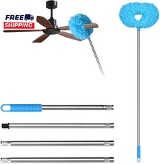 Ceiling Fan Cleaner Duster Adjustable Duster with Extension Pole Dusters