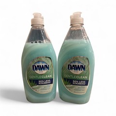 Lot Of 2 Dawn Ultra Dish Soap Aloe & Sage Scent 16.2 Oz Ea Gentle Clean New