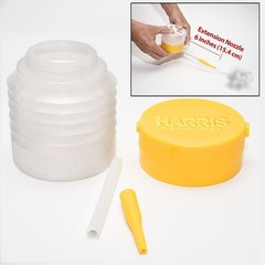 Versatile Diatomaceous Earth Applicator with Extendable Nozzle for Home & Ga