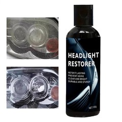 Headlight Restoration Liquid 100g Car Headlights Cleaner Repair Solution Kit NEW