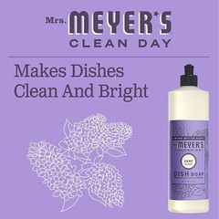 Mrs. Meyers LILAC Scent Liquid DISH SOAP 16 Oz. w/Essential Oils – U Choose Pack