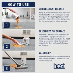 HOST® Dry Extraction Cleaner – Natural, Non-Toxic, Biodegradable Cleaning Com…