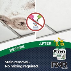 Instant RMR-86 Mold & Mildew Remover Spray – 32 Oz (Pack of 2), No Scrubbing