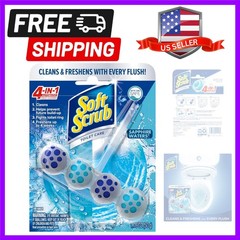 Effortless 4-in-1 Toilet Care – Lasting Freshness with Sapphire Waters Scent