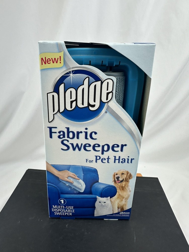 Pledge Fabric Sweeper For Pet Hair Discontinued NIB NEW Unopened