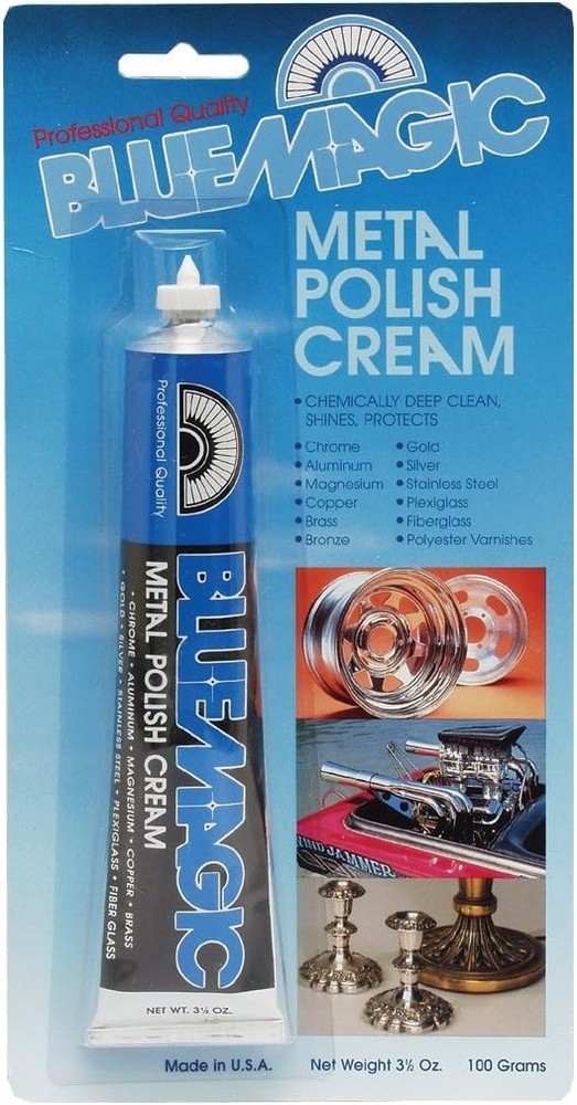 Blue Magic 300 Metal Polish Cream – 3.5 oz.