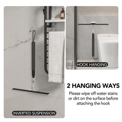 Telescopic Shower Squeegee 15-51″ | Window Cleaner Tool for Glass, Tile, Floors