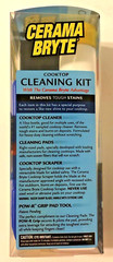 Cerama Bryte Cooktop Cleaning Kit for Induction Ceramic and Glass Stove Tops
