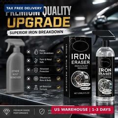 120ml Fast Iron and Rust Remover Spray for Cars, Wheels, Paint and Metal | 120ml