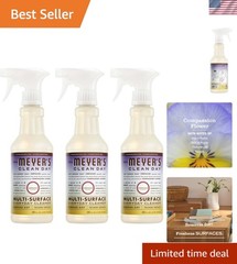 3-Pack MRS. MEYER’S Multi-Surface Cleaner – Compassion Flower, 48 Fl Oz Total