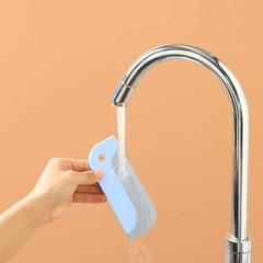 Mini Silicone Squeegees 2-Pack for Spotless Windows & Mirrors!