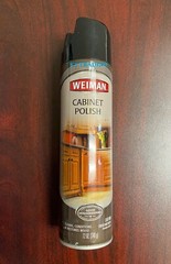 Weiman Natural Oil CABINET POLISH Wood Clean Condition Restore w/ UV Protection