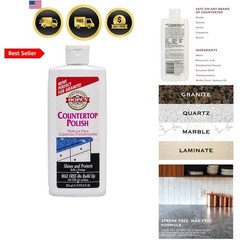 Countertop Restoration Polish – Shines and Protects with No Build-Up – Streak…