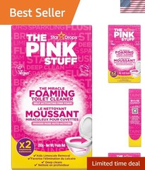 The Pink Stuff Miracle Foaming Toilet Cleaner – Deep Clean with Fresh Fragrance