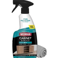 Cabinet & Wood Clean & Shine Spray – Furniture, Kitchen Cabinets, Baseboard &…