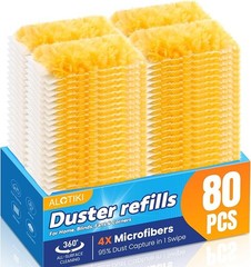 Alotiki Heavy Duty Duster Refills 80 Count 360 Double Sided