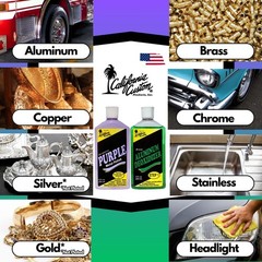 CALIFORNIA CUSTOM Products – Aluminum Deoxidizer 12oz, Cleans and Deoxidizes Met