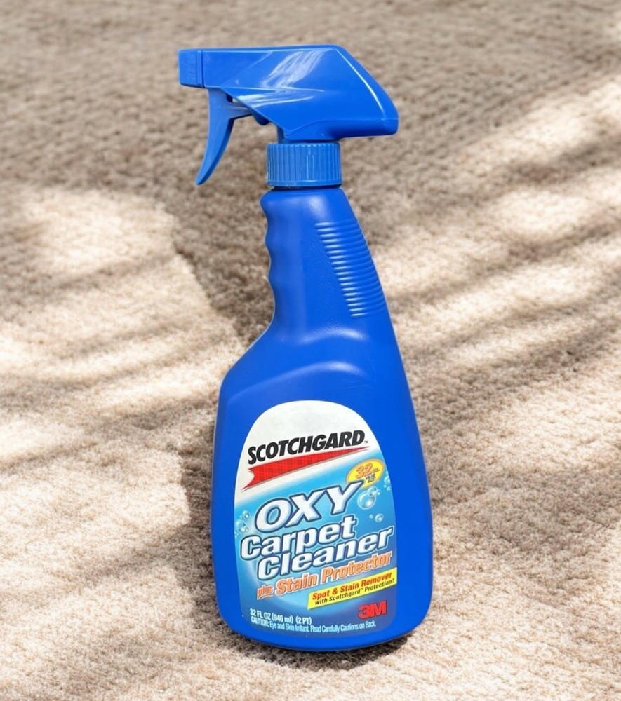 Scotchgard 3M Oxy Carpet Plus Spot & Stain Remover Protector ORIGINAL 32 Oz. HTF