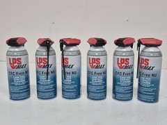 Lps Max Cfc Free Nu Low Voc Contact Cleaner, 11 Wt Oz Lot of 6