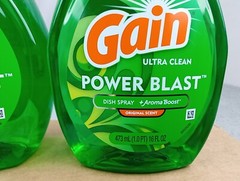 3x Gain Ultra Clean Power Blast Dish Spray + Aroma Boost Original Scent 16 fl Oz