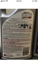 Mister Plumber Drain Opener Cleaner 32 fl oz Lot of 6 Bottles USA Made