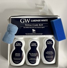 GW Gardner White Total Care Cleaning Kit Luxe Care Brand New