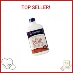 Guardsman Clean & Polish For Wood Furniture – Cream Polish 16.9 oz – Silicone Fr