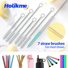 Holikme Bottle Brush Tube Cleaning Set with Long Handle White