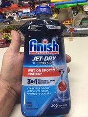 Finish Jet-Dry Ultra Rinse Aid 32 fl oz Dishwasher Detergent 12 Count Case NEW