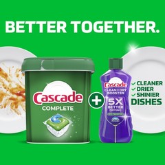 Cascade Complete Dishwasher Pods – Fresh Scent 78 Count (Pack of 1), White