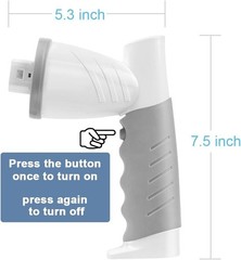 Electric Spin Scrubber, Electric Cleaning Brush Bathroom Shower Scrubbing Cle…
