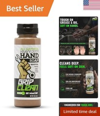 Heavy Duty Citrus Hand Cleaner – Pumice & Clay-Infused, 8 oz for Mechanics