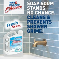 Shower Cleaner Spray Multi-Surface Weekly Application Requires No S