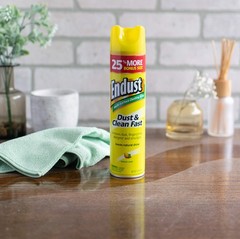 Multi Surface Dusting Cleaning Spray Lemon Scent 12.5oz 2 Pack