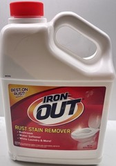 Iron OUT Powder Rust Remover, 9lb 8oz, Removes Rust in Bathrooms & Appliances