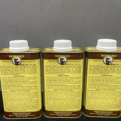 HOWARD Original Restor-A-Finish 8 Oz DARK OAK Wood Furniture Restorer NOS (4)