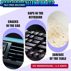 Car Cleaning Gel, No-Scratch Automotive Dust Cleaning Putty, Car Interior Cleane
