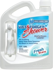 Effortless Shower Cleaner Spray – Bleach-Free, No Scrub, 64 Fl Oz for 3