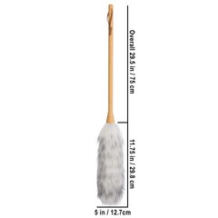 Lambswool Duster, Natural Magnet for Dust and Fine Particles, Cleans Without …