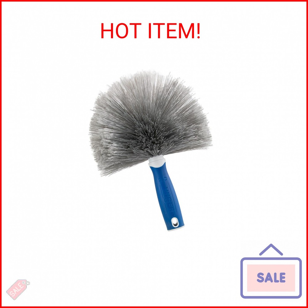 Unger Cobweb & Corner Duster – Dusters for Cleaning, Compatible with Telescopic