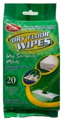 Home Select Dry Floor Wipes Sweeping Mop Refills 20-Count